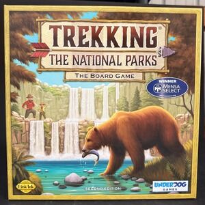 Trekking The National Parks Board Game Second Edition Underdog Games Mensa